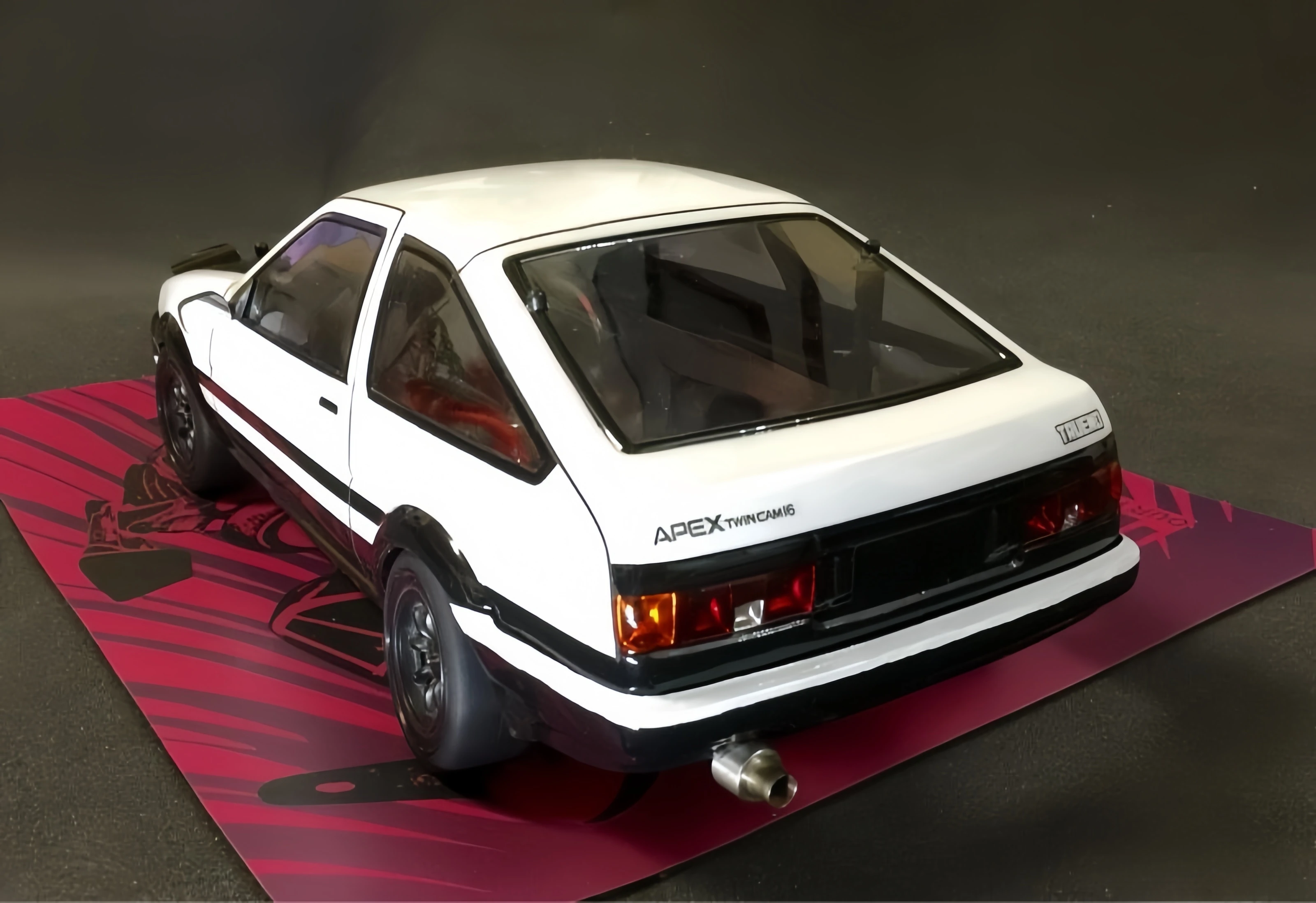 Gwolves 1/10 AE86 LEVIN 2DR Pop-up headlights Set RC Drift AE86 Lampshade For GWOLVES AE86 PANDORA AE86 2DR