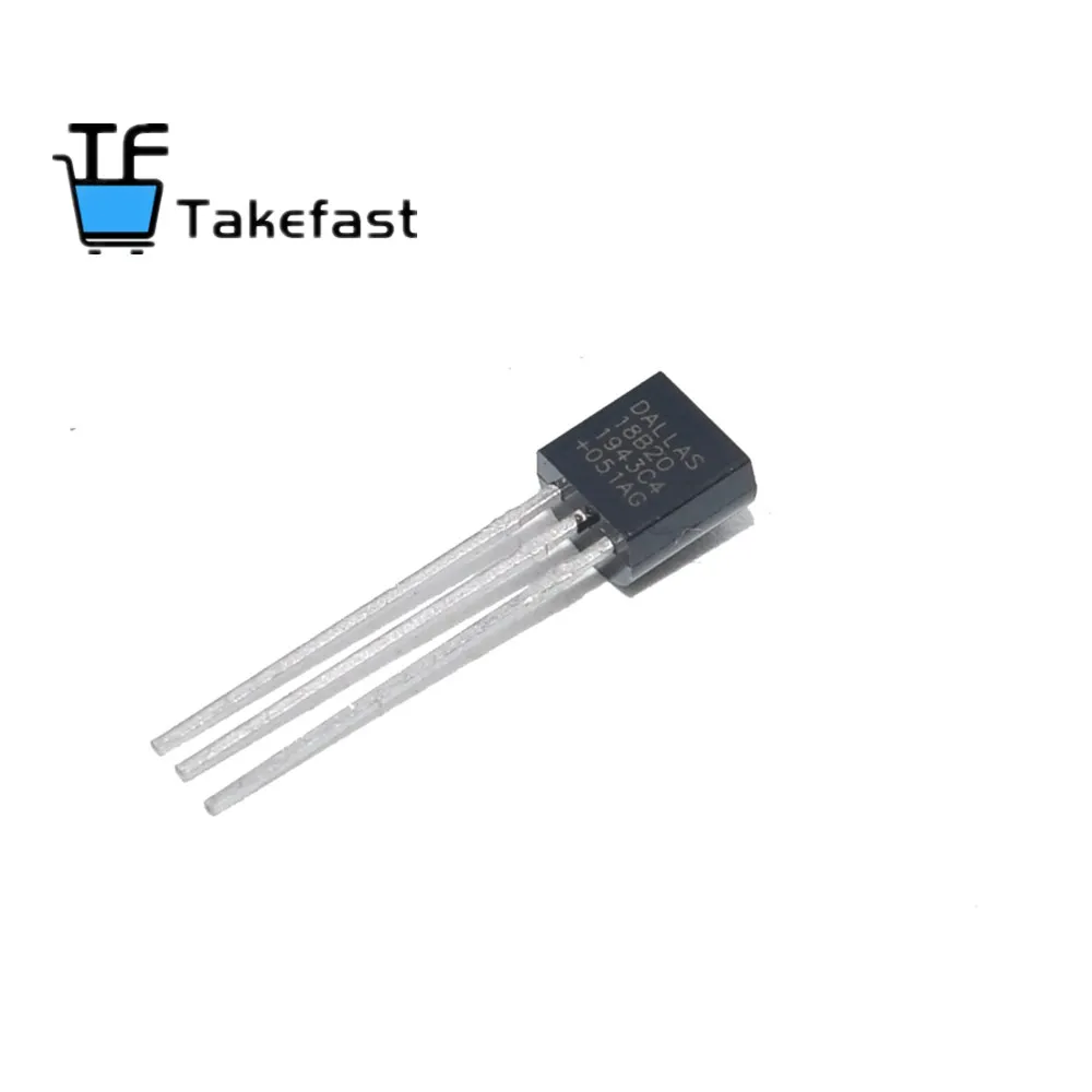 2022 DALLAS DS18B20 18B20 TO-92 IC CHIP Thermometer Temperature Sensor