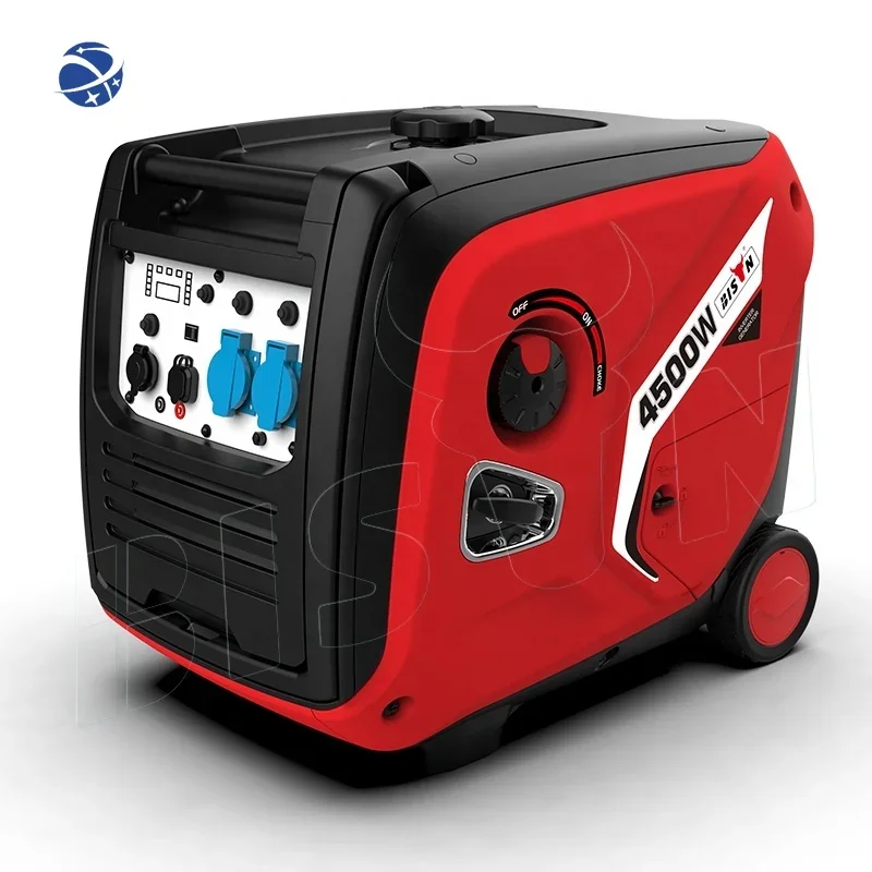 YUNYI 220v 3000w 4kw Remote Electric Start Portable Lpg Super Quiet Silent Dual Fuel Gasoline Inverter Power Generators 3500 Wat