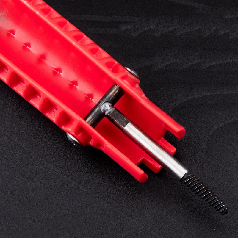 Imagem -04 - Encanamento Anti-slip Chave Flume Wrench Multifuction Faucet Instalação de Reparo Pia Banheiro Conjunto de Ferramentas Manuais 12 em 1