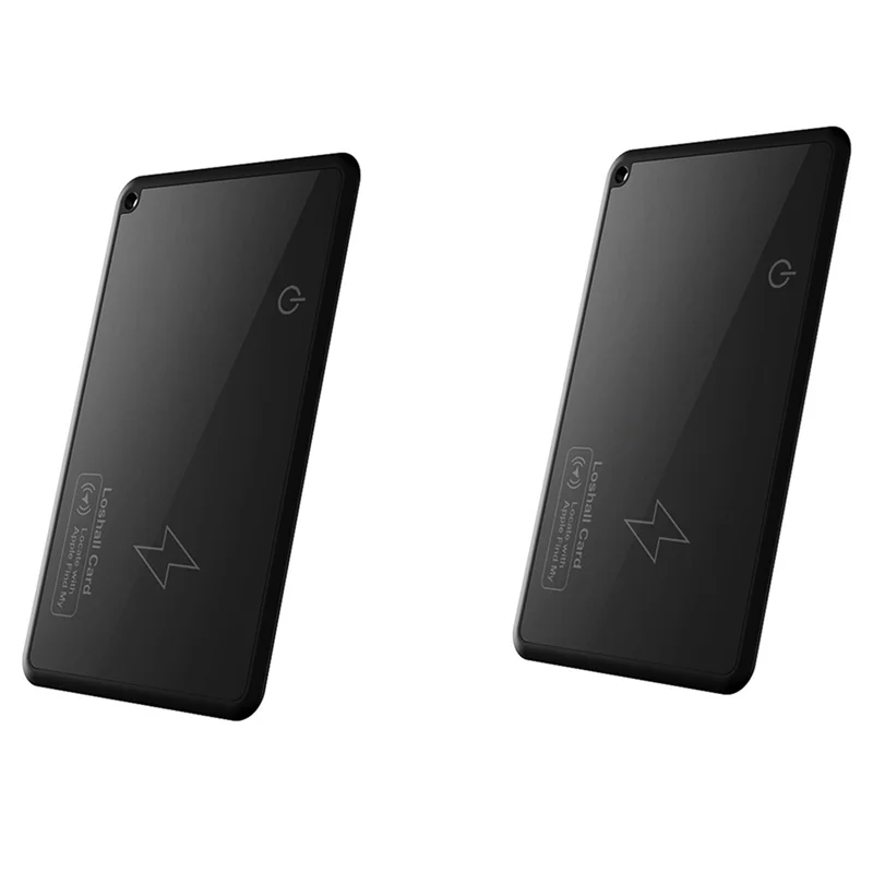 A32T-2X GPS Locator Smart Card Tracking Location Wallet Tracker Card Works With For  Find My App Thin GPS Item Finder