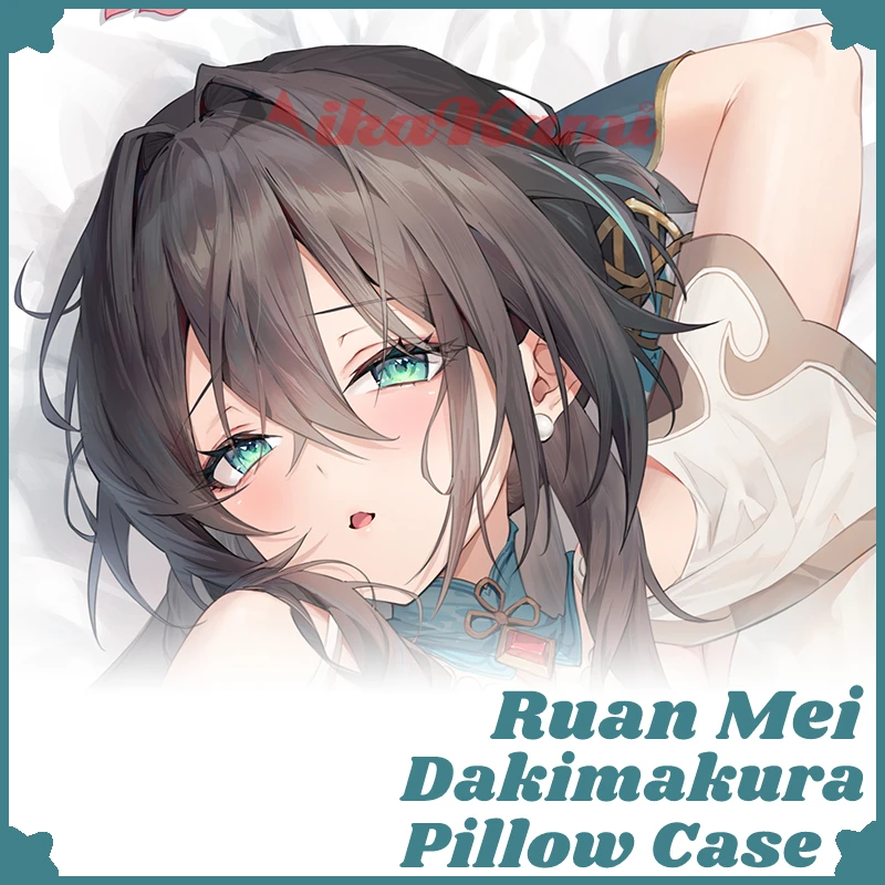 

Ruan Mei Dakimakura Honkai Star Rail Game Pillow Case Sexy Pillowcase Full Body Hugging Otaku Cushion Cover Bedding Home Decor