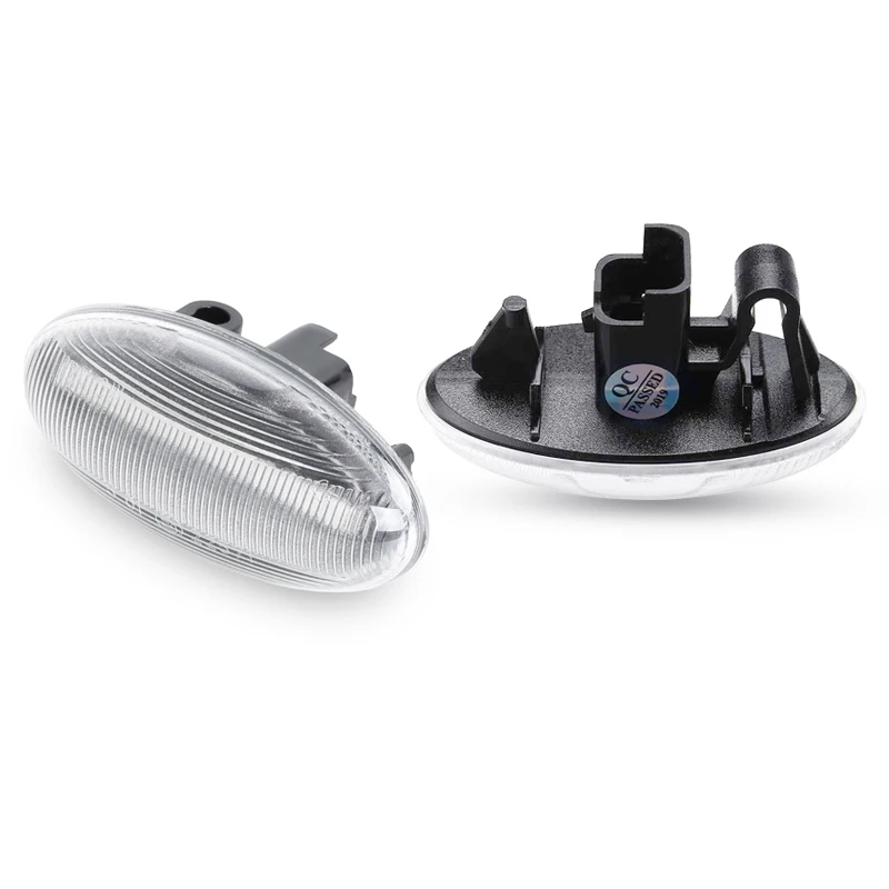 2Pcs LED Side Marker Light For Peugeot 107 1007 108 206 301 307 407 Expert Citroen C1 C2 C3 C4 C5 C6 Jumpy Replace OEM 632570 view 2