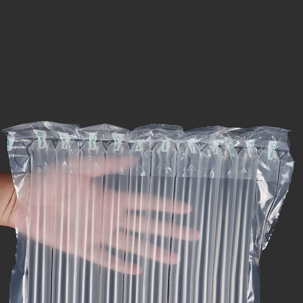 Thick Bubble Mailers Air Column Wrap Packing Bags Roll Bubble Air Inflate Cosmetics Fragile Small Business Packaging