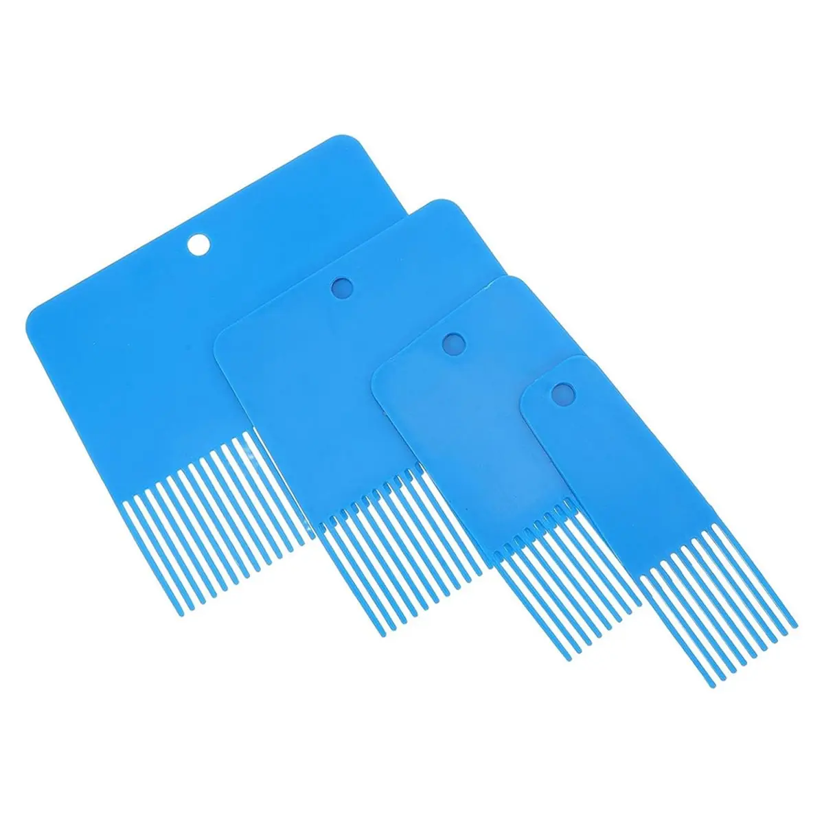Light Weight 4 Pcs Texture Paint Comb Tool for Artistic Painting, Fine Grain Scraping Comb for DIY and Professional Use