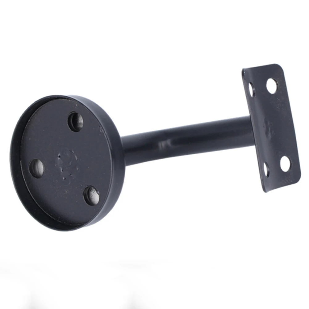Black Handrail Bracket Stainless-Steel Handrails Wall Mounted Bracket Support Hand Rail Stair Railing Guardrail Accessory