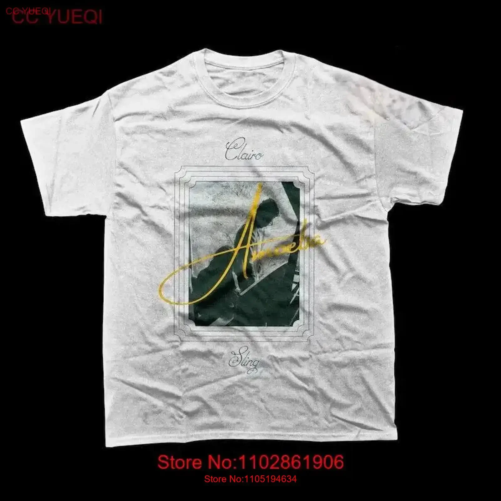 Clairo T Shirt Sling Album All Size vintage Washed Stylish Stretched Comfortable fashion graphic streetwear Unisex Casual Soft