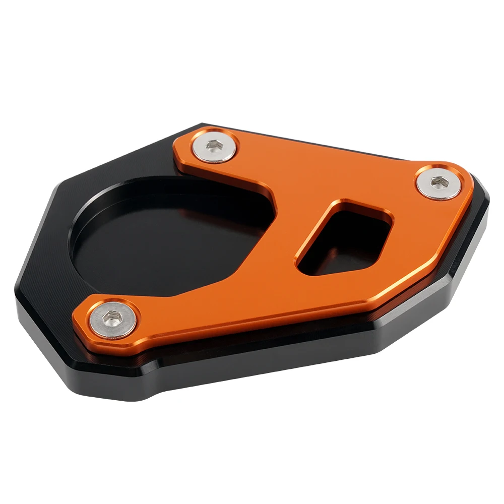 Motorcycle Kickstand Side Stand Extension Plate Pad For KTM 1050 1090 1190 1290 Adventure 2014 2015 2016 2017 2018 2019 2020 view 4