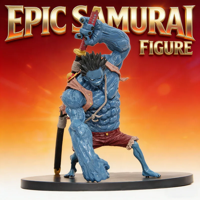 

One Piece Model King Top War Nightmare Luffy Action Figure Blue Muscle Collectible Statue Boxed Desktop Decor For Anime Fans