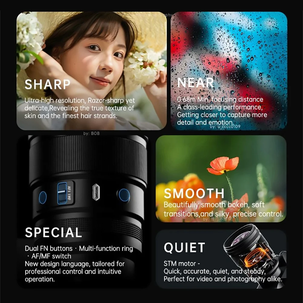 7Artisans AF 135mm F1.8 Auto Focus Full Frame Camera Lens for Sony FE Nikon Z L-mount a7c2/a7m4