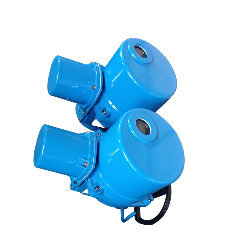 Factory Custom Part Turn Motorized Electric Actuator, Failsafe, Power Off Reset, 220V 380VAC 50Hz in Water Treatment