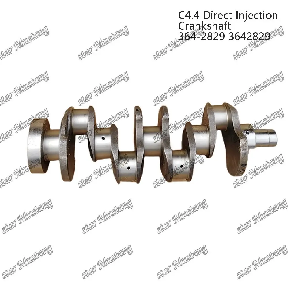 Crankshaft C4.4 Direct Injection Cast Steel 68 Watt Diameter Without thread 364-2829 3642829 For Caterpillar Engine