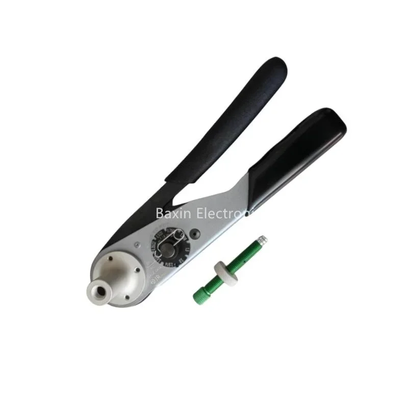 

New type Mini HDT-48-00 Soild Pin wire terminal Crimp Tool Crimping Carbon Steel for DT DTM DTP HD Terminals grey