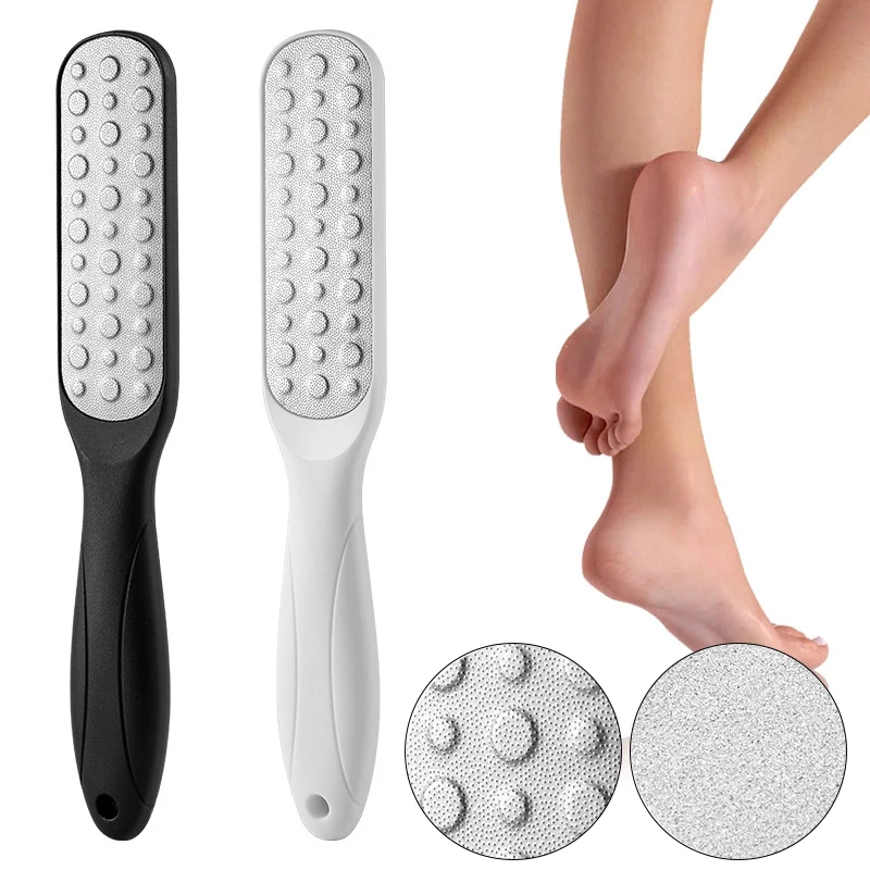 New Double Side Foot File Professional Rasp Heel Grater Hard Dead Skin Callus Remover Pedicure Foot Care