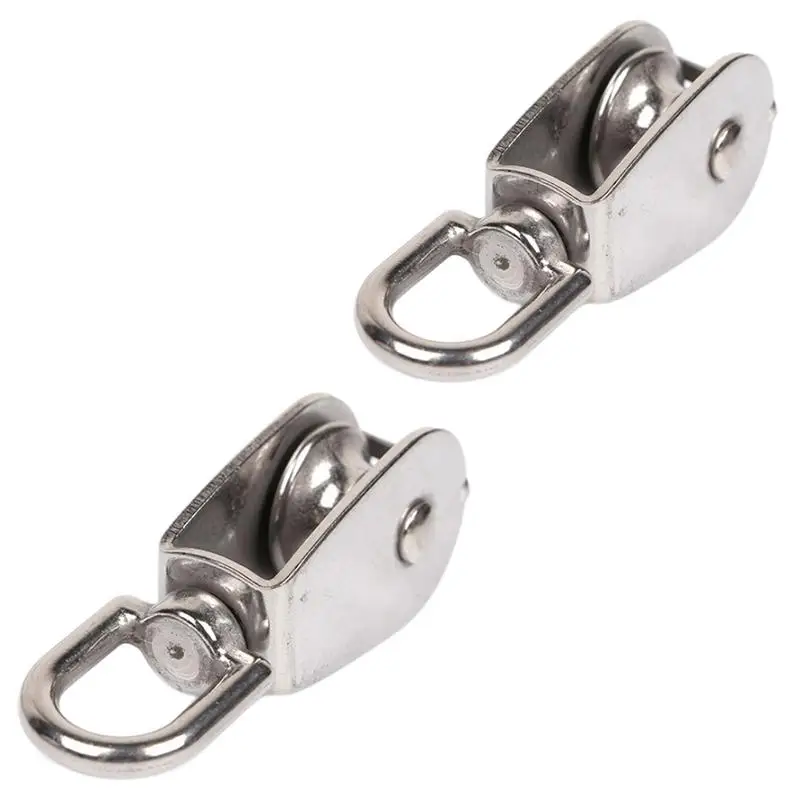 

Rope Pulley System Wire Rope Crane Pulley Stainless Steel Pulley Blocks Versatile M15/M50 Lifting Single Pulley For Lifting