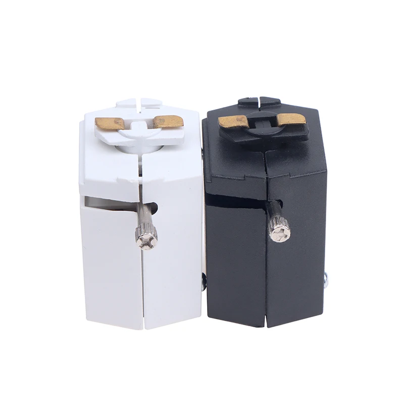 Lighting DIY Accessories Clothing Coffee Restaurant Spotlight Track Light Two Wire Rail Head Lamp Connector