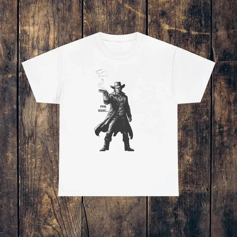 Final Rodeo T Shirt Western Cowboy Last Roundup Top Fan Apparel