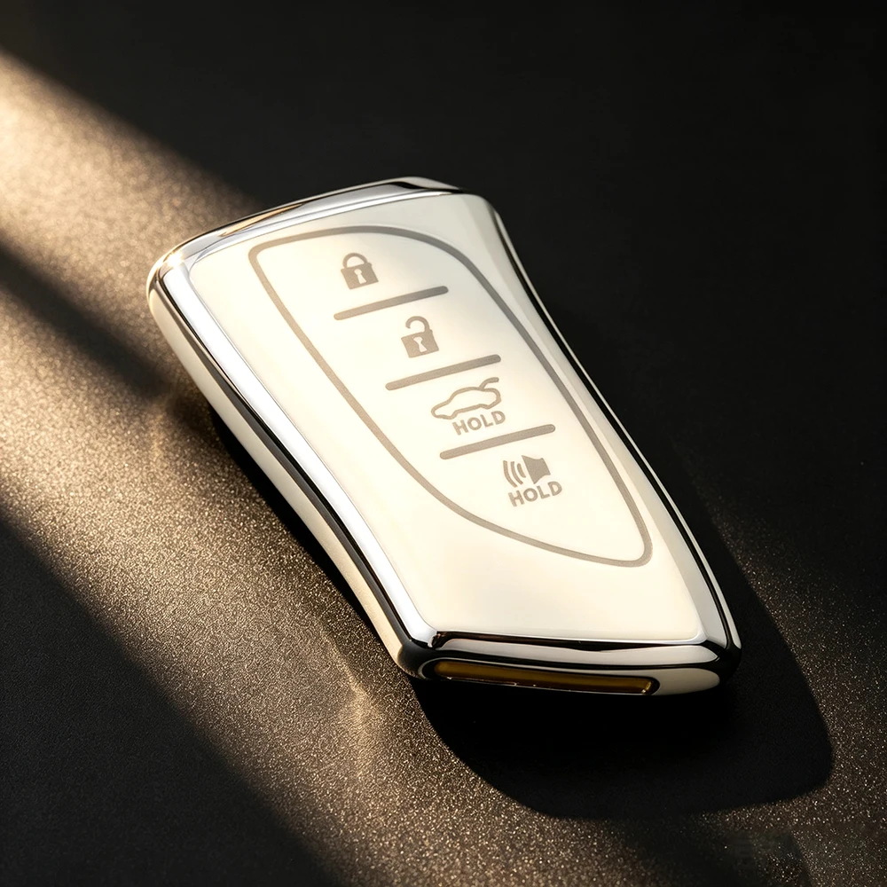 TPU Car Key Case Cover for LFA Lexus Ux Ux200 Ux250h Es200 Es300h Keyring Holder Accessories Shell Fob Protector Keychain