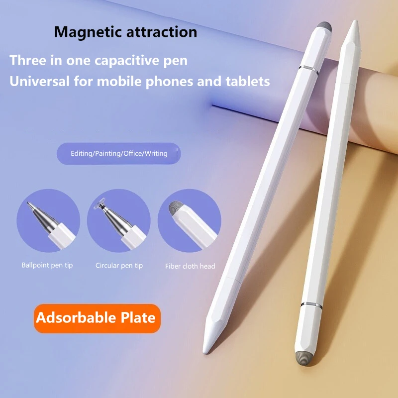 Universal Stylus Pen For IPad Pencil 2 Tablet Phone Magnetic Stylus For MatePad SE 11 Inch Air 11.5 S T10S Huawei Lenovo Samsung