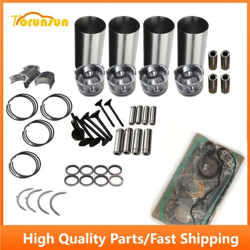 

New Overhaul Rebuild Kit For Komatsu D20A-6 D21A-6 D21S-6 Dozer 4D95S-W-1 Engine