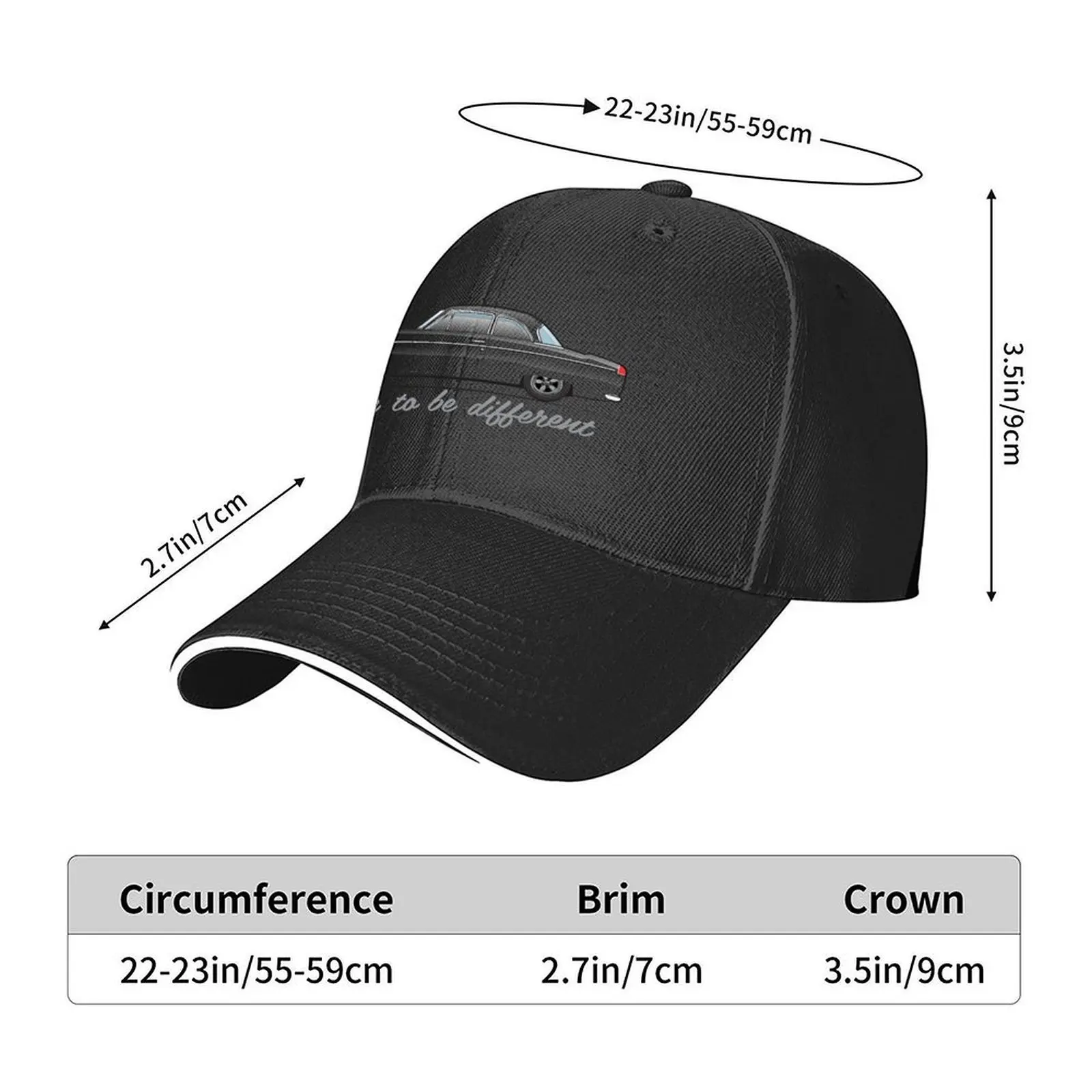 Dare to be different Red Multi-Color Body Option Apparel Baseball Cap Beach Bag Mountaineering For Women Men's