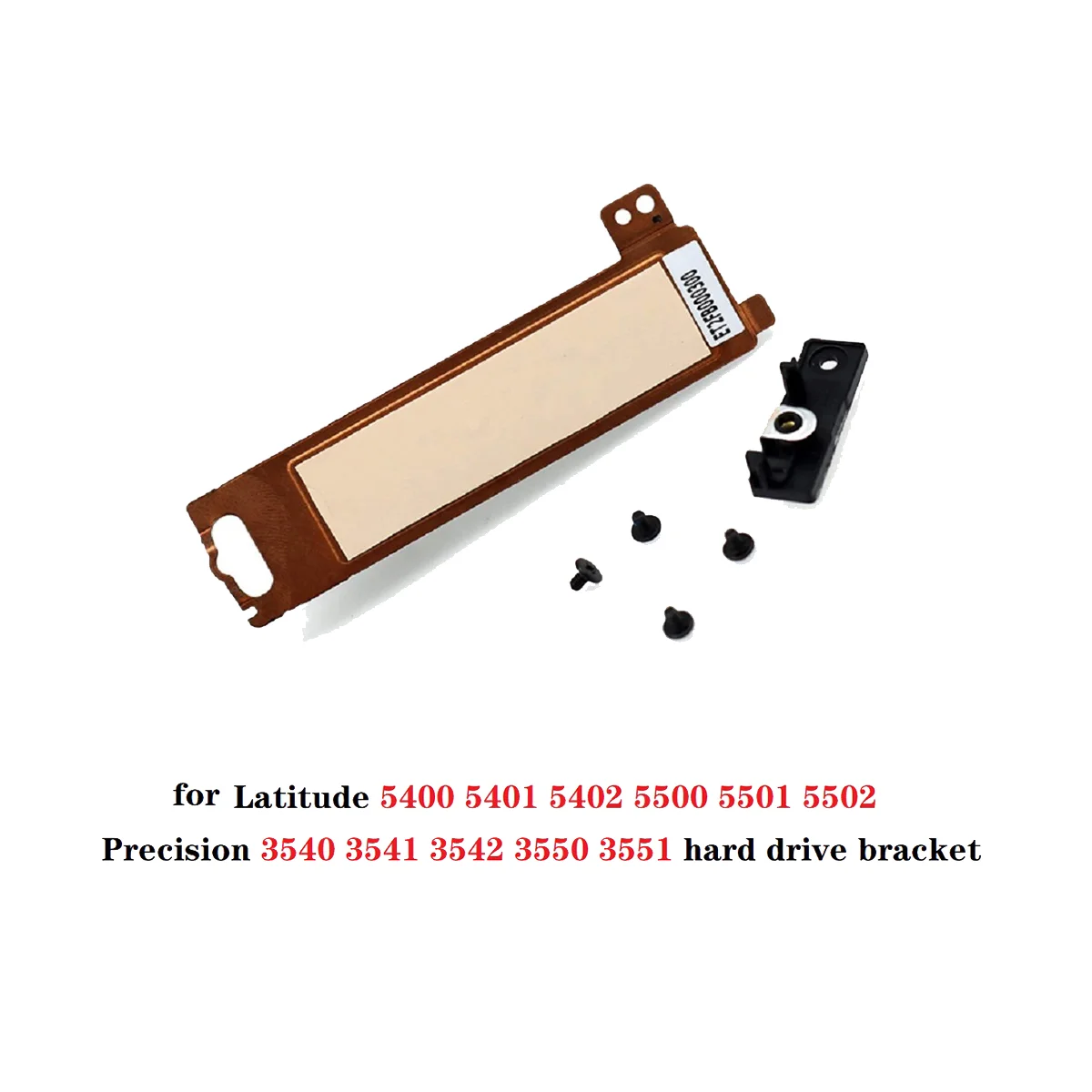 델 래티튜드 5400 5401 5402 5500 5501 5502 정밀 3540 3541 3542 3550 3551 SSD 하드 디스크 냉각 브래킷 KJK50