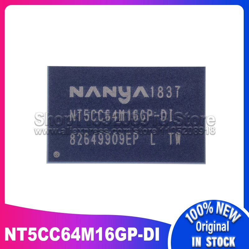 

NT5CC64M16GP 1 шт. ~ 100 шт./лот NT5CC64M16GP-DI NT5CC64M16GP BGA 100% новый точечный запас