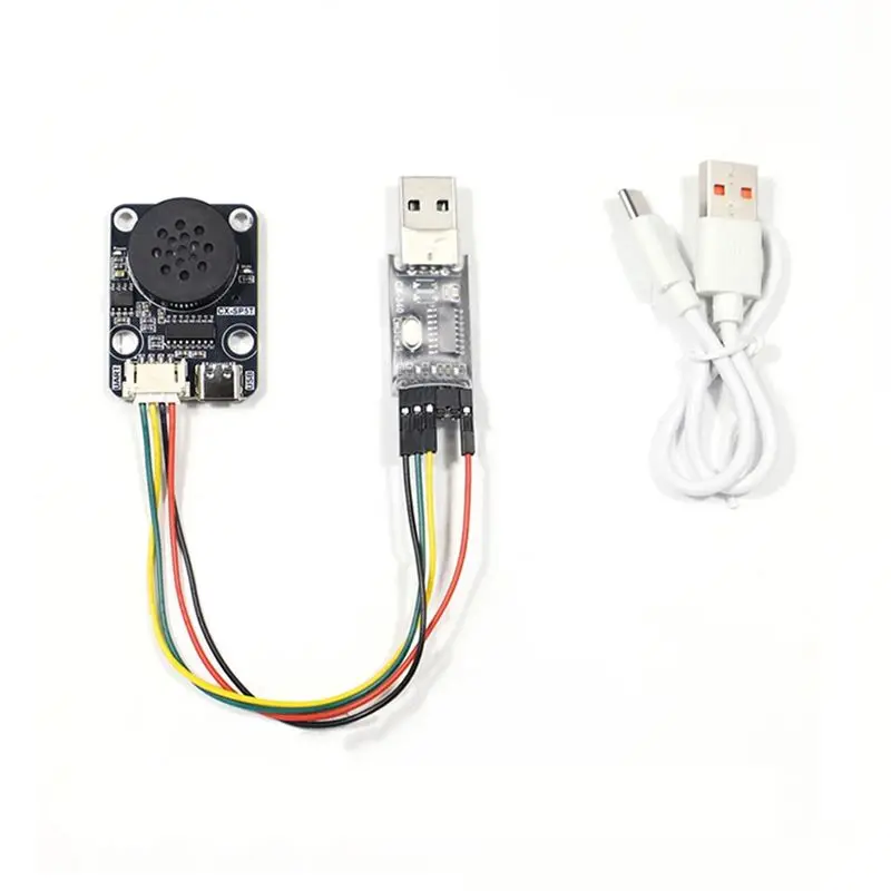 

Модуль воспроизведения голоса MP3 ABFA CX-SP5T: Комплект для разработки, интеллектуальное голосовое вещание, совместимый электронный конструктор, музыкальный модуль