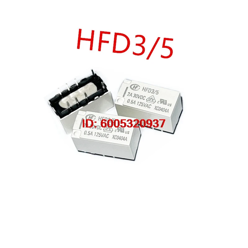 10piece  HFD3/3 、HFD3/5 、HFD3/12 、HFD3/24  DIP-8  Brand new signal relay   HFD3-12 、HFD3-24 、HFD3-5