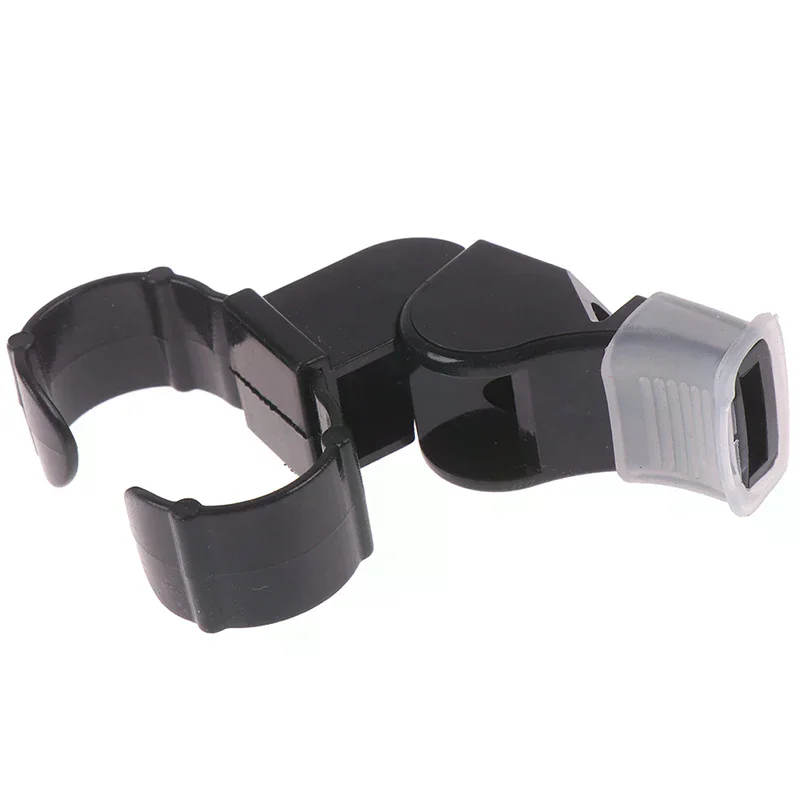 

Черный пластиковый свисток для спортивных коньков/футбольных рефери с перламутровым ручкой для пальцев