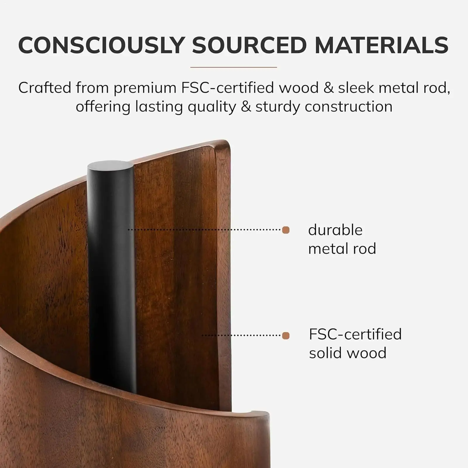 

Kitchen Paper Towel Holder Wood Tissue Roll Dispenser Paper Towel Roll Stand For Kitchen For Toilet Pantry Bathroom Desk Table