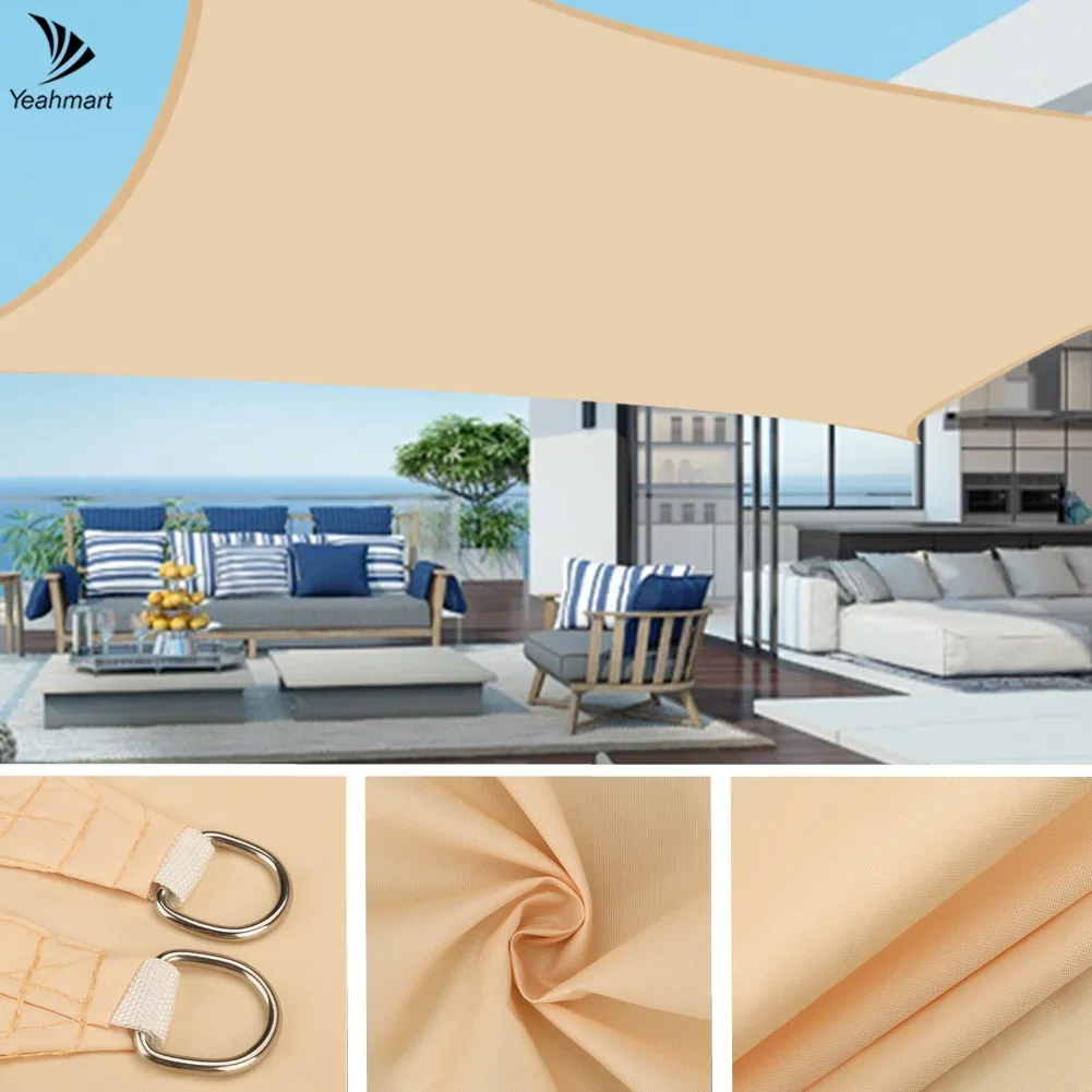 Why Rectangle Beige Shade Sails Are the Smart Choice for Outdoor Living Spaces