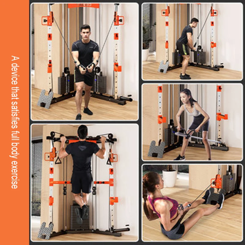 Multifunctional Squatting Frame, Gantry Frame, Household Fitness Equipment, Small Bird Comprehensive Trainer, New, 2024