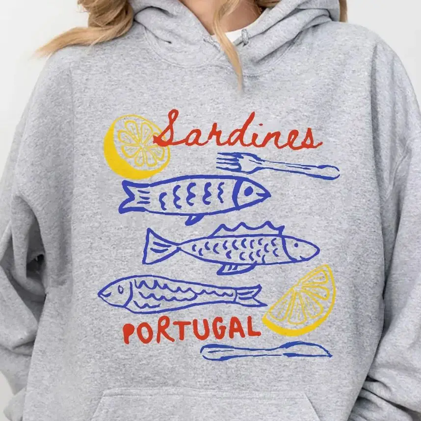 

Aesthetic Sweatshirt Long Sleeves Stylish Pullover Y2K Graphic Hoodies Crew Neck Unisex Casual Daily Wear Sadinina Portugal