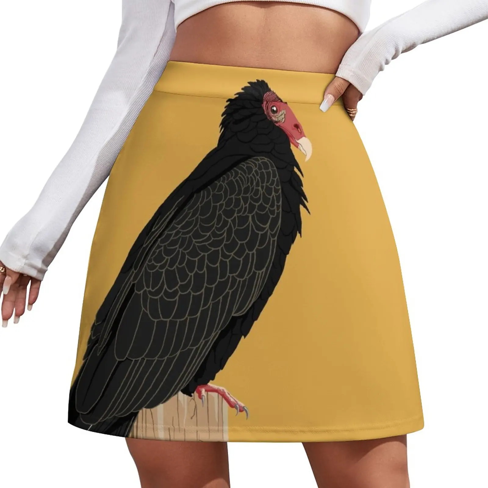 

Turkey Vulture Mini Skirt Skirt for girls rave outfits for women short skirt women clothing 2023 new arrivals