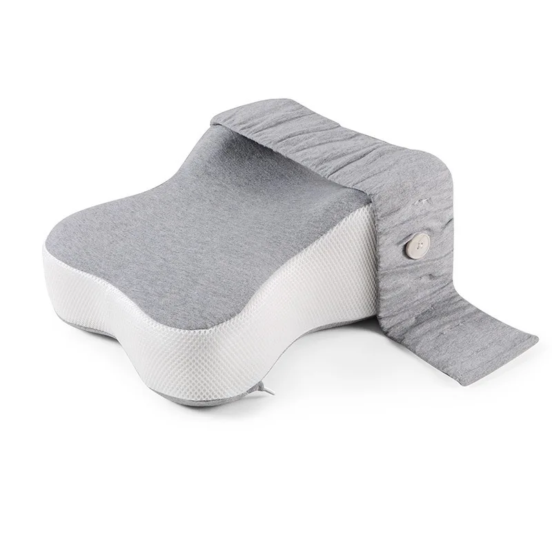 

Orthopedic Slow Rebound Memory Cotton Clamp Leg Pillow Maternity Foot Pillow Strap Adjustable Side Sleeping Knee Leg Pillow