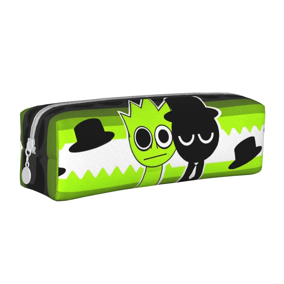 

Cartoon Incredibox Sprunki Pencil Case Fun Pen Box Bags Girl Boy Large Storage School Supplies Gifts Pencil Pouch