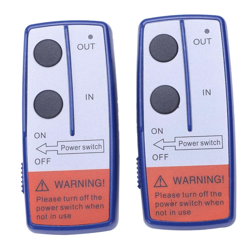 ABGR-8X RECOVERY WIRELESS WINCH REMOTE CONTROL TWIN HANDSET ATV TRUCK 24V 24 VOLT