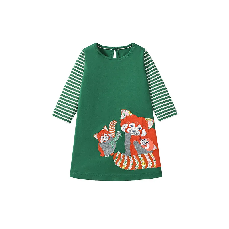 

Girls Dress New Autumn Children's Skirt fashion Cartoon Children's Skirt