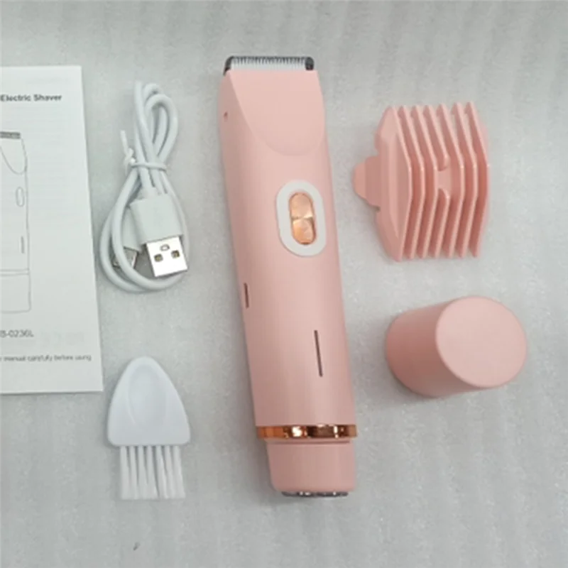 Multi-Function Digital Display For Women Dual-Head Shaver Armpit Hair Trimmer Shaver Washable Body-A77G