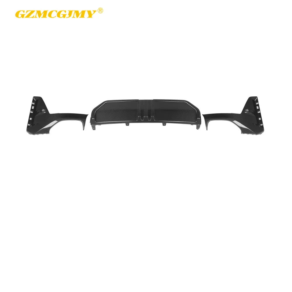 

2023- three-piece carbon fiber rear diffuser for BMW 3-series G20 G21 G28 LCI car bumpers