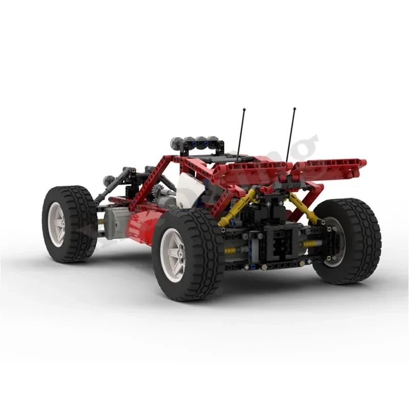 Nieuwe MOC-25969 High-Speed Off-Road Voertuig Splicing Blok Onderdelen 700Pcs Puzzel Educatie Voor Volwassenen En Kinderen Speelgoed Cadeau