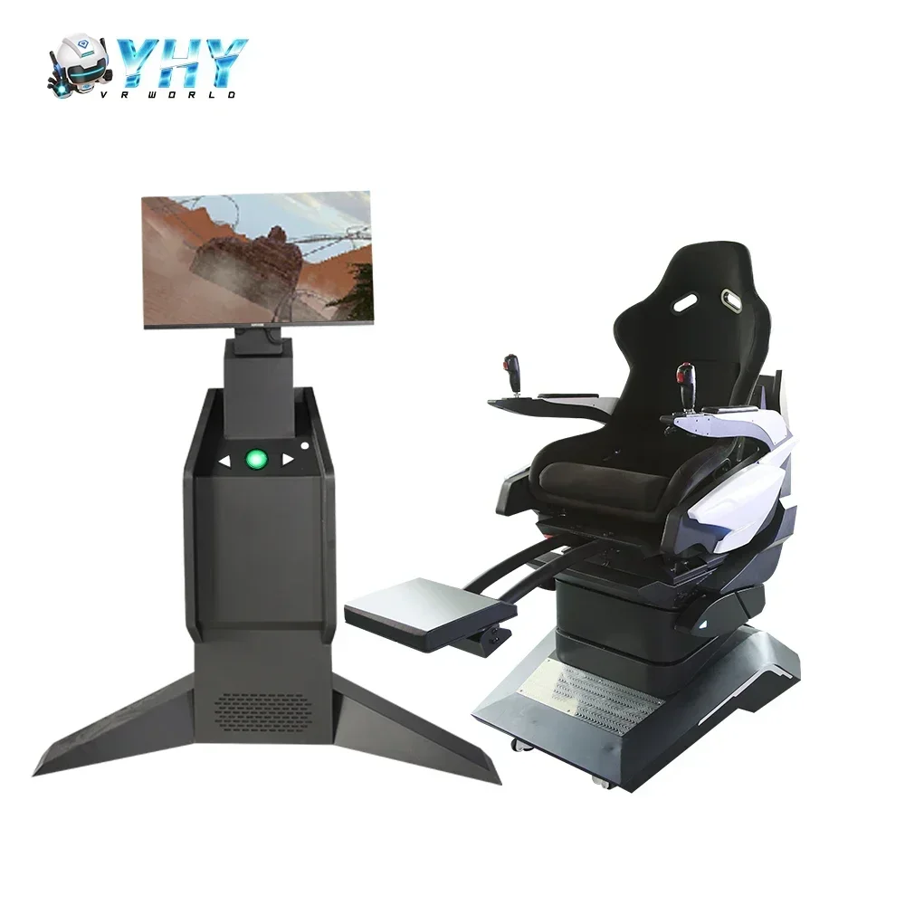 Hot Sale  All-aluminum Alloy 360 rotation Chair Game Machine 9D Virtual Reality Equipment Simulator 9d Egg VR Cinema