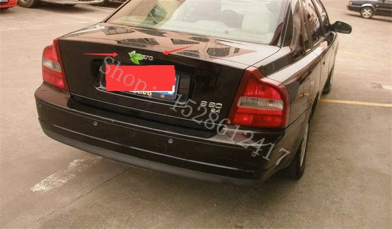 Car trunk trunk lid ABS letters logo Backup trunk box for old style VOLVO S80L S60L S90 S60 XC60 1PCS/ accessories