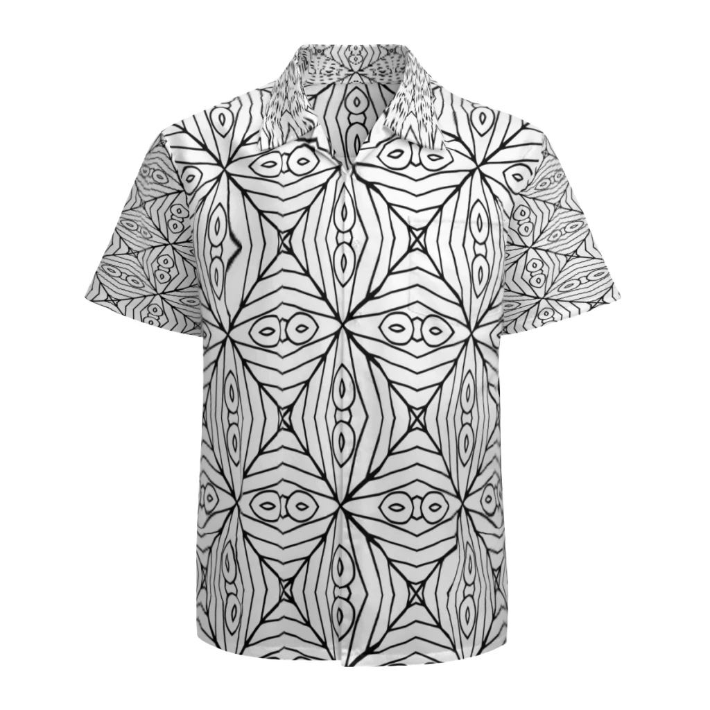 

Men's Hawaiian Shirt Short Sleeve Casual Button Down Floral Printed Beach Shirts with Pocket Quick Dry Breathable