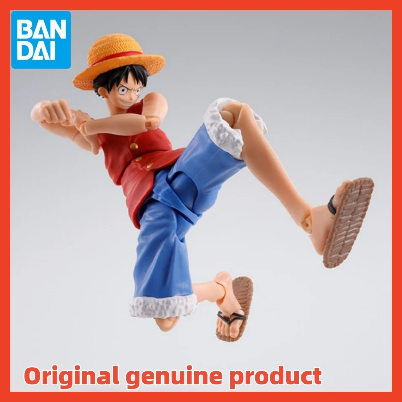 

Hot Sales 100% Original Bandai S.H.Figuarts Shf One Piece Monkey D Luffy Romance Dawn Anime Action Figures Toys Models Collector