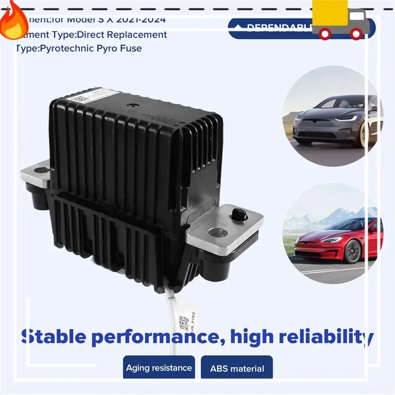 

For Tesla Model S X 2021-2024 Car Plaid Fuse Pyrotechnic Pyro Fuse 1523878-00-E