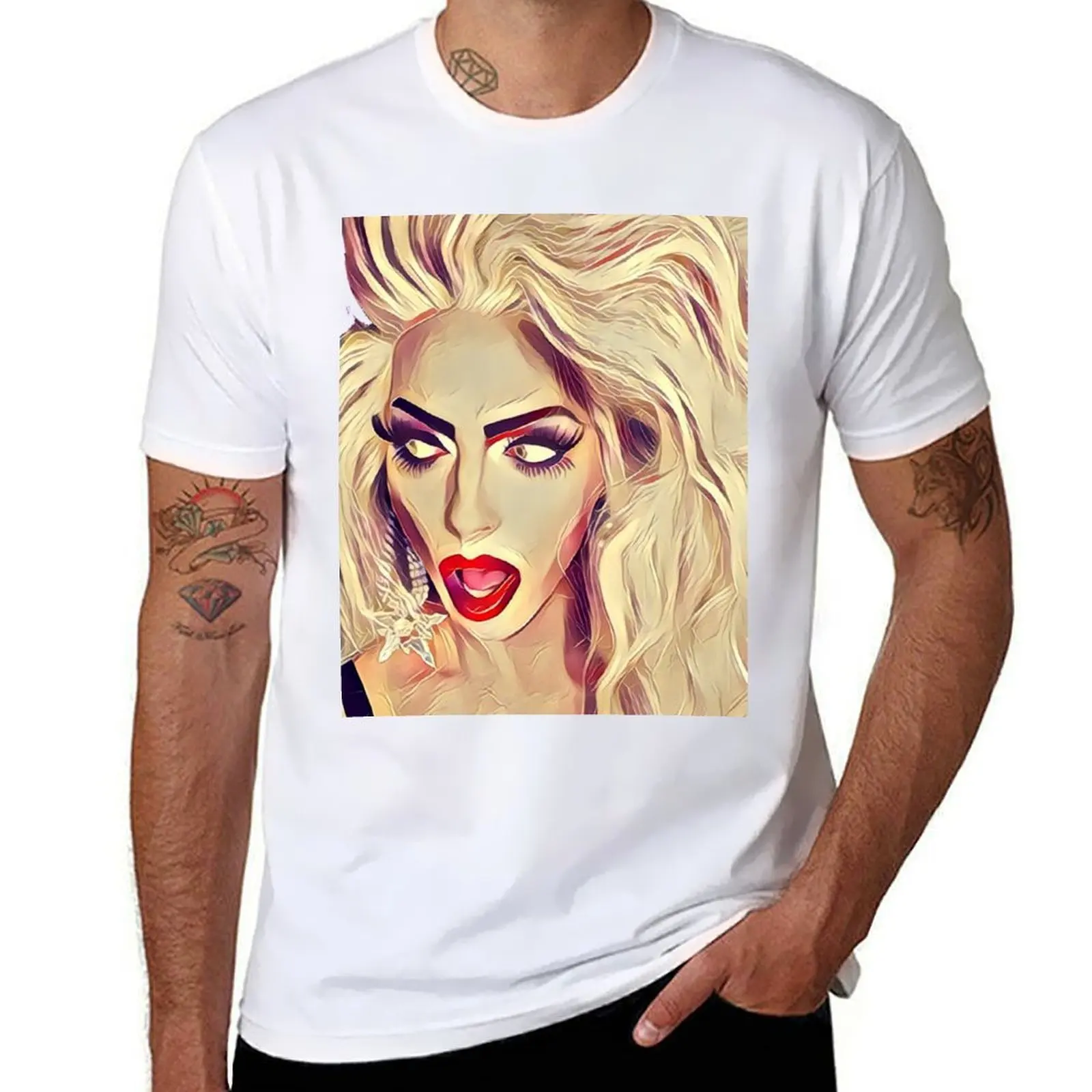 

Alyssa Edwards T-Shirt t shirts for man slim fit t shirt man plain T-Shirt