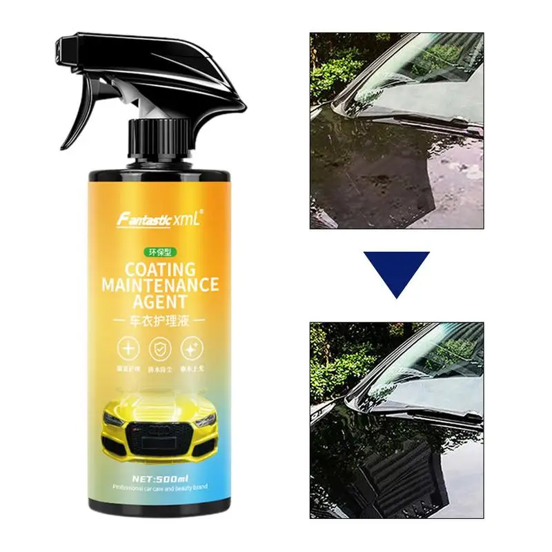 

Car Cleaning Agent 500ml Car Film Dust Cleaning Agent Exterior Degreaser Car Film Cleaner Coating Maintenance Agent Car