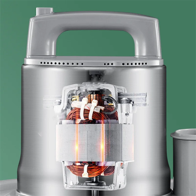 Commercial Electric Food Crushing Mixing Unit Stainless Steel Large Capacity Kitchen Processor